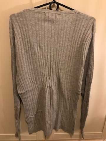 Sweterek Zara r. XL szary