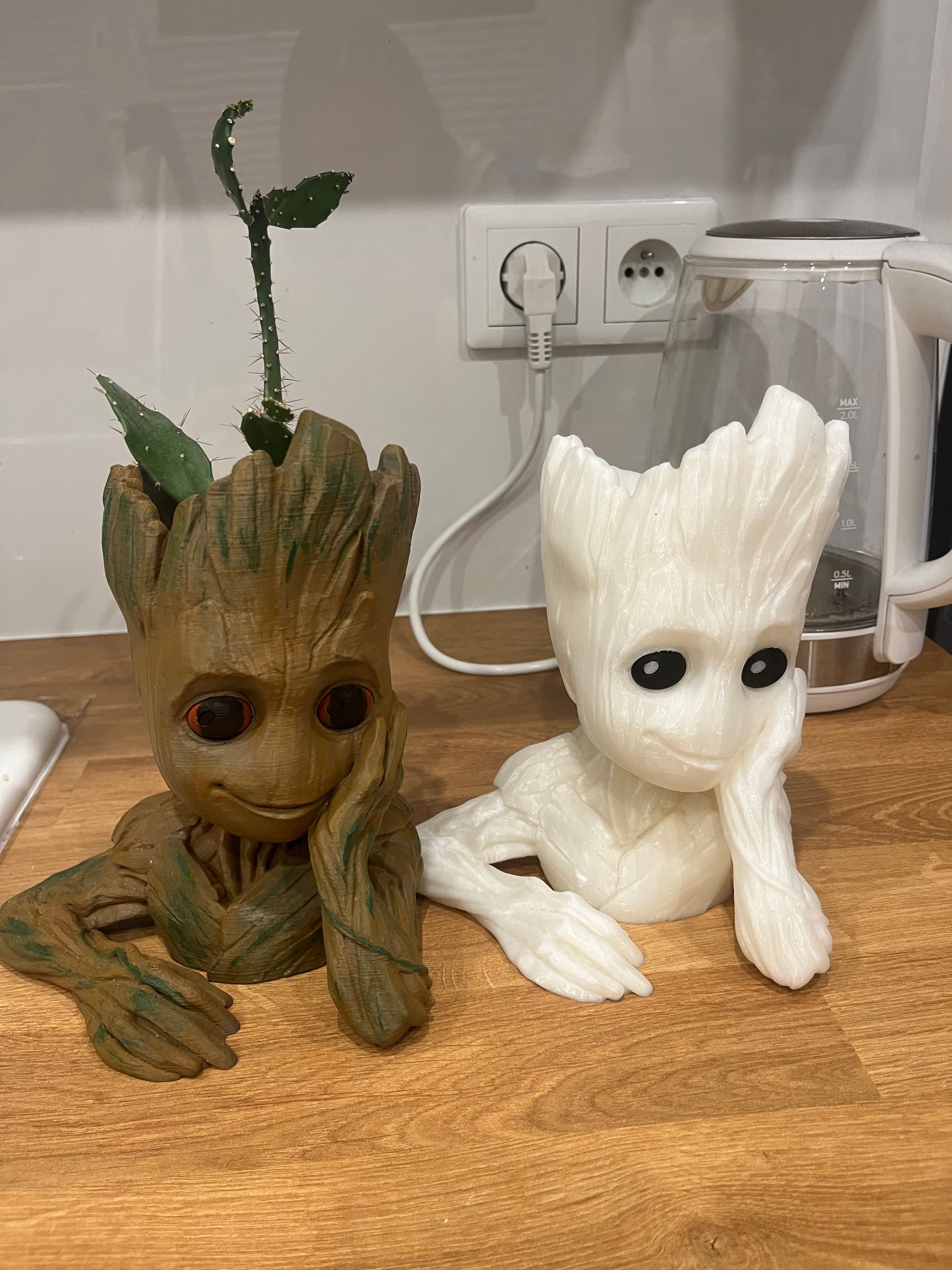 Groot doniczka figurka 3D Marvel strażnicy galaktyki rękodzieło