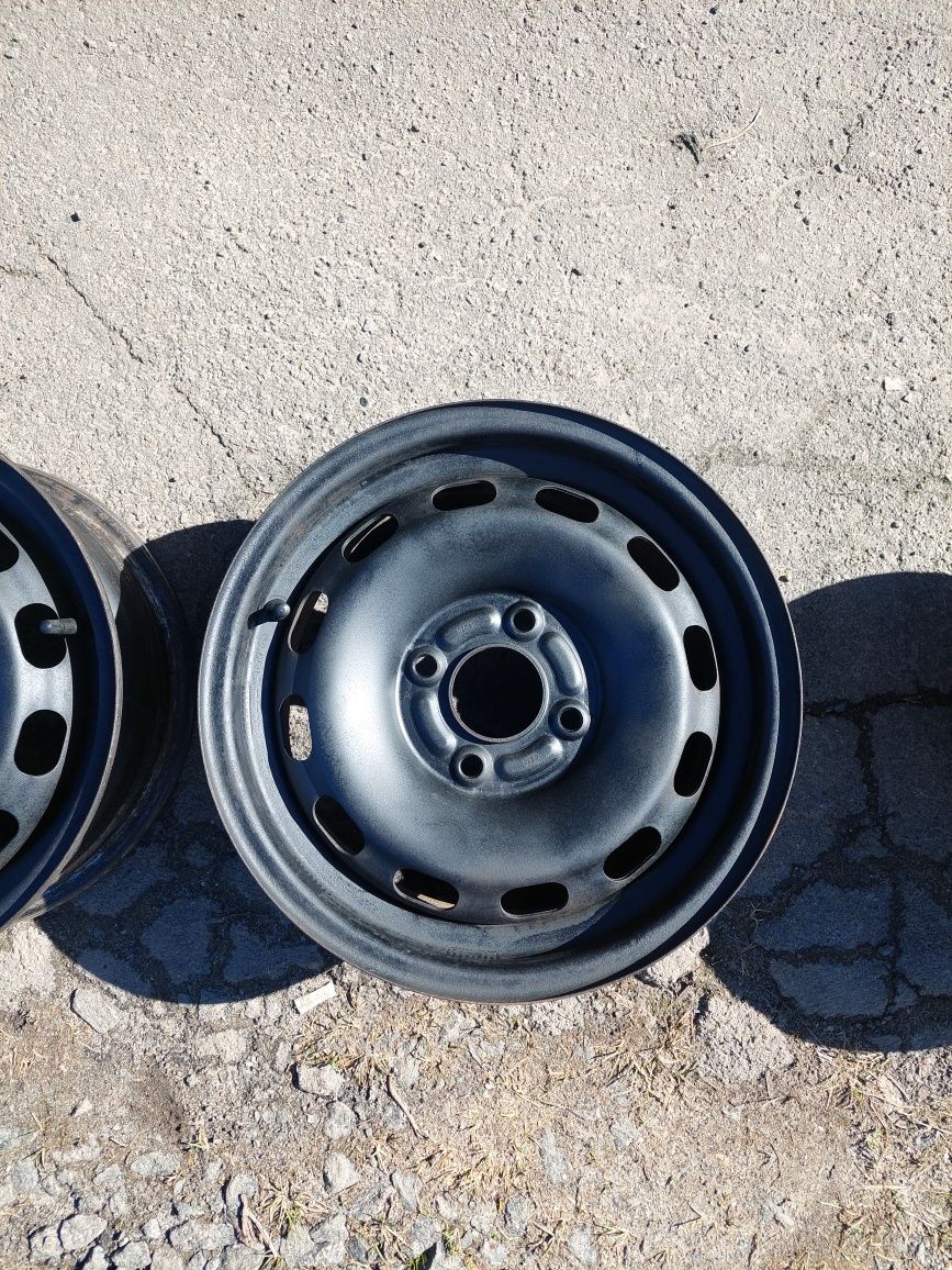 Металеві литі диски r14  14×5.5 ет 37.5. 4×108