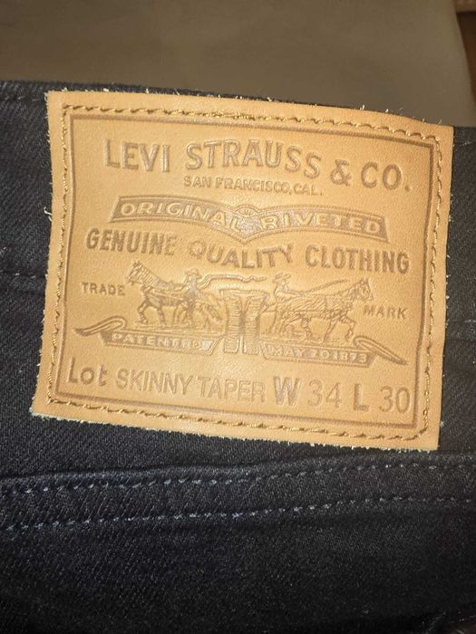Spodnie Levi`s skinny taper 34/30