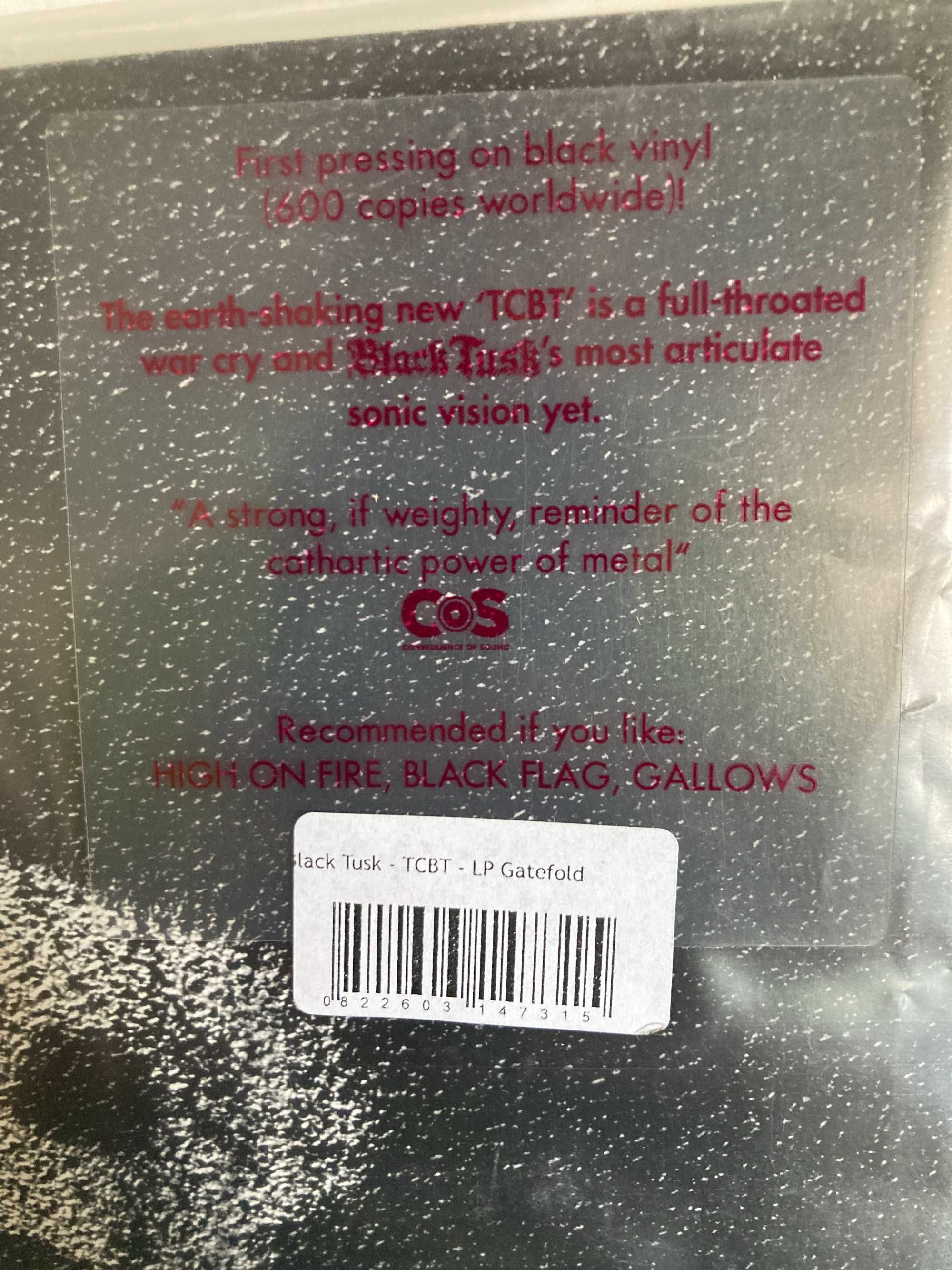 Black Tusk - T.C.B.T. LP com poster