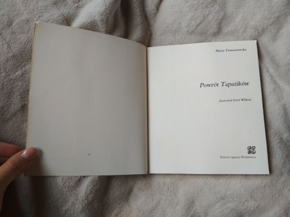 Marta Tomaszewska Powrót Tapatików