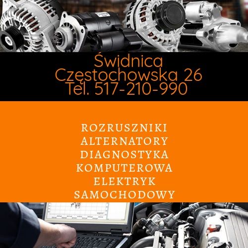 Rozruszniki Alternatory Elektryk Samochodowy Świdnica