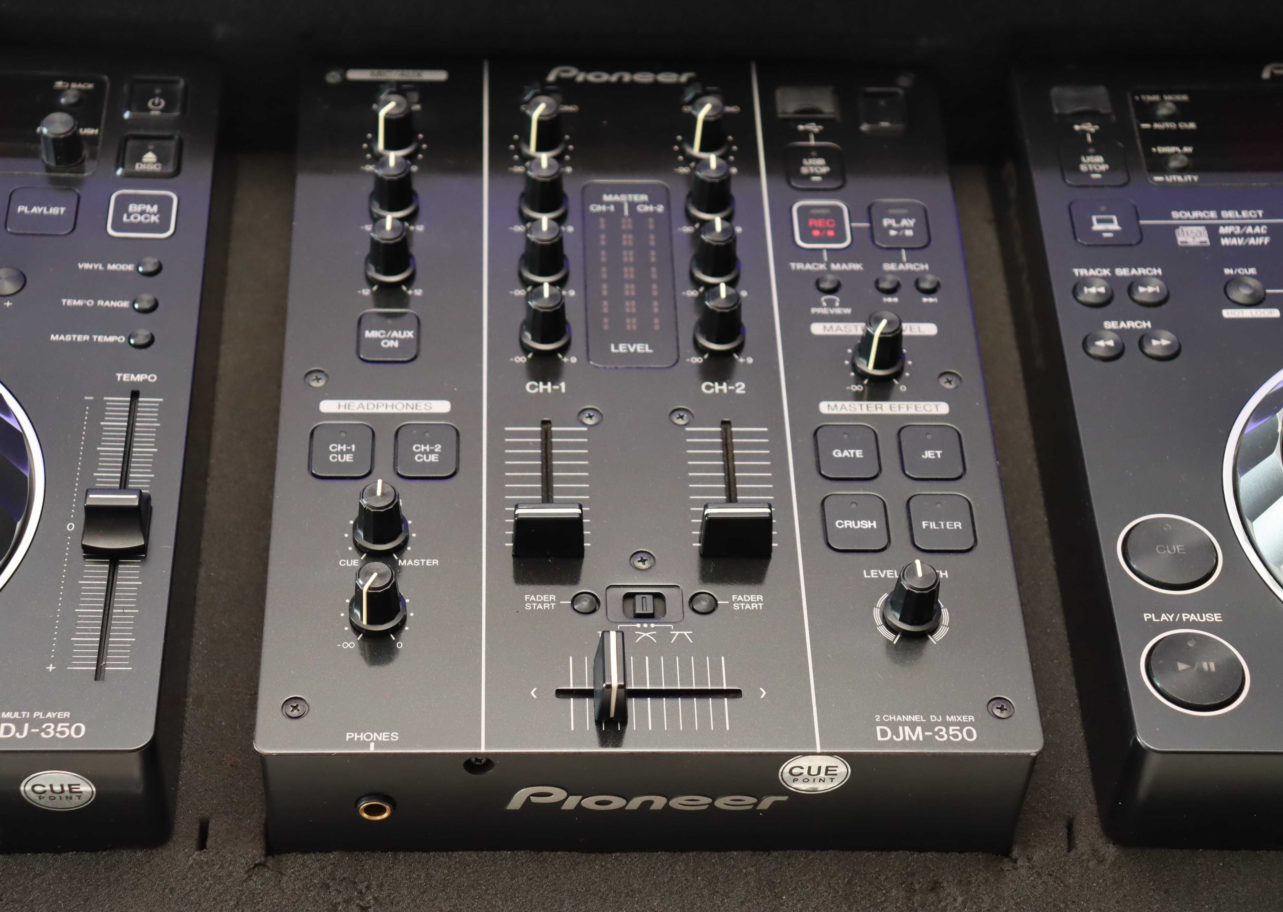 Konsola Pioneer CDJ 350 DJM 350 Walizka Case