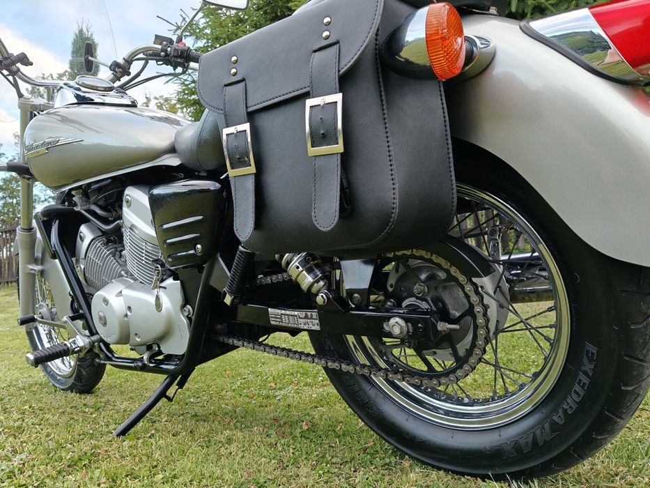 Honda Shadow 125 VT125 C * LIFT * UBRANA * kat. B Niski PRZEBIEG * xl