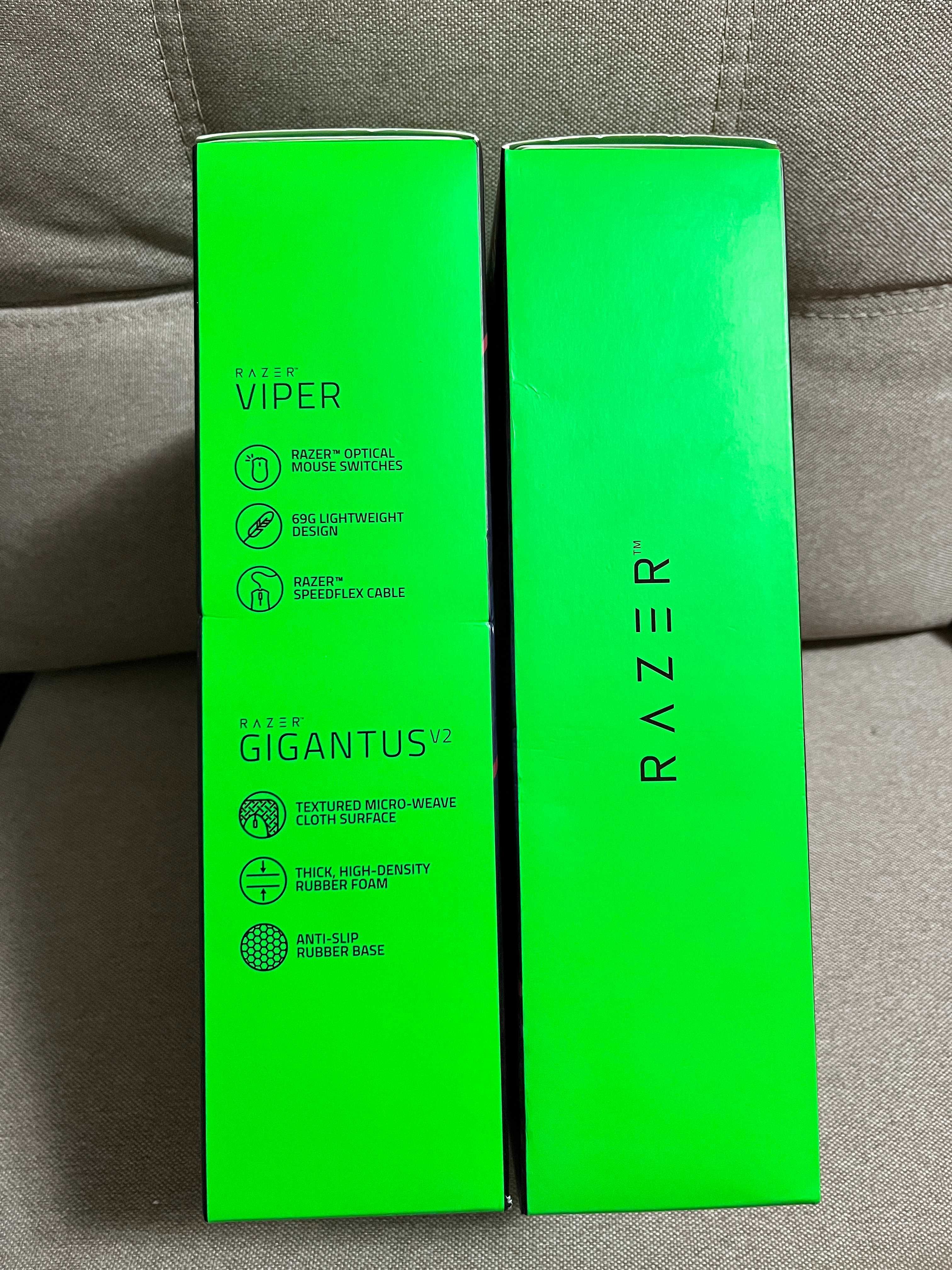 Razer Viper + Razer Gigantus V2 Medium = Victory Bundle