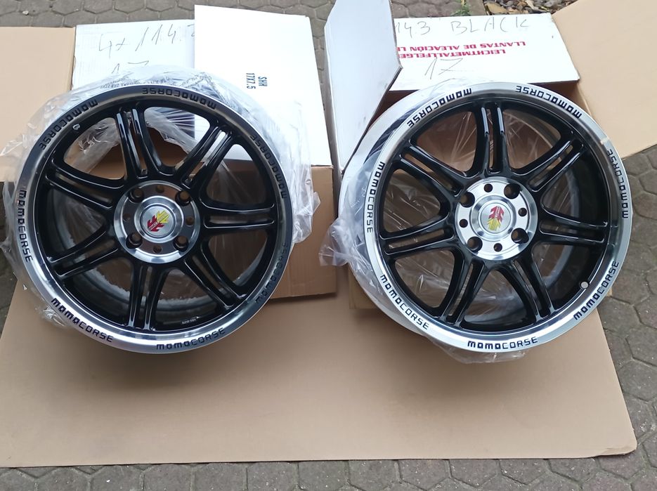 2 sztuki Felgi aluminiowe MOMO CORSE 17 cal  4×114.3