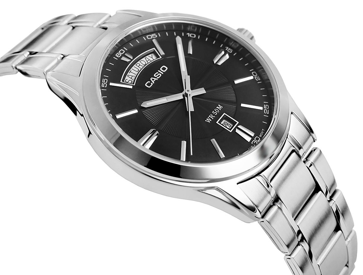 zegarek męski casio mtp-1381d-1avdf + box