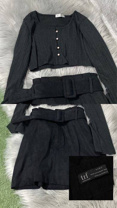 Лот жіночого одягу, топи, боді, сорочка блуза,спідниця шорти, аксесуар