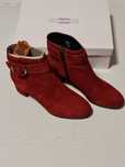Buty botki damskie czerwone 5TH Avenue NOWE 39