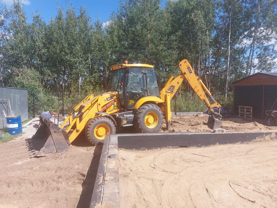 Koparko ładowarka minikoparka glebogryzarka separacyjna bijakowa