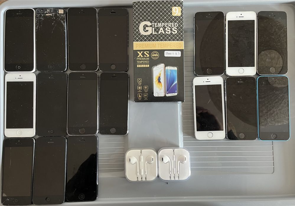 Iphone 5, 5s, 5c, szkło iphone 6, sluchawki