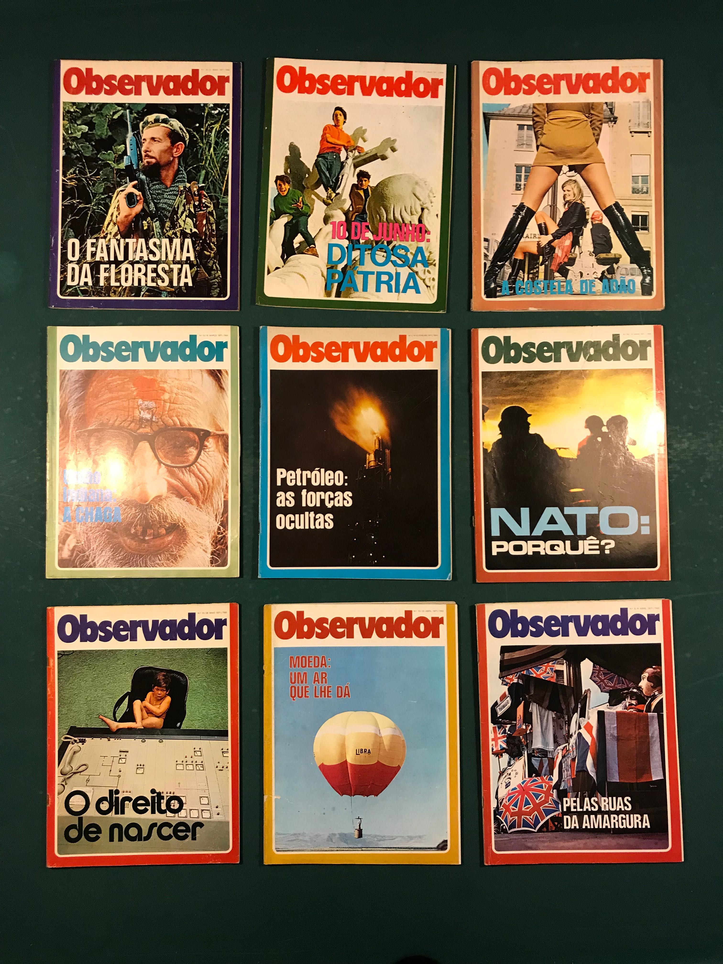 Revistas antigas  A Vida Mundial anos 1970, 71 e 72