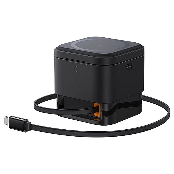 Ładowarka bezprzewodowa 2w1 Baseus BS-W531 MagSafe / Qi USB-C 20W - cz