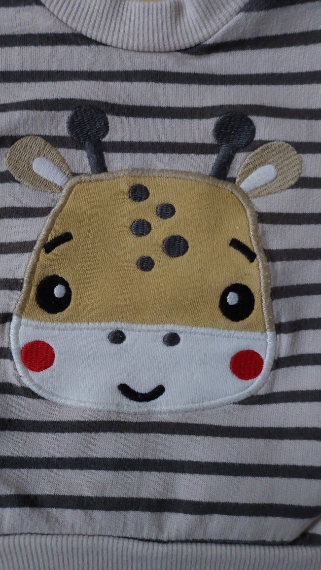Komplet niemowlęcy dres cool club fisher price r. 56