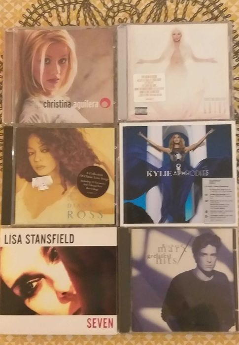 CD Tina, Boney M, Bon Jovi, Kylie, Diana, Bryan, Gaga, Donna, Elton