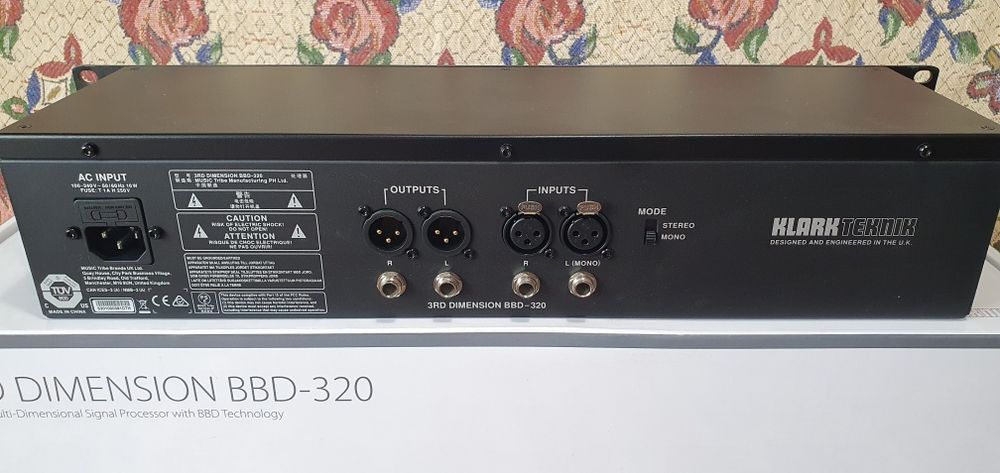 Klark Teknik BBD 320 chorus analogowy