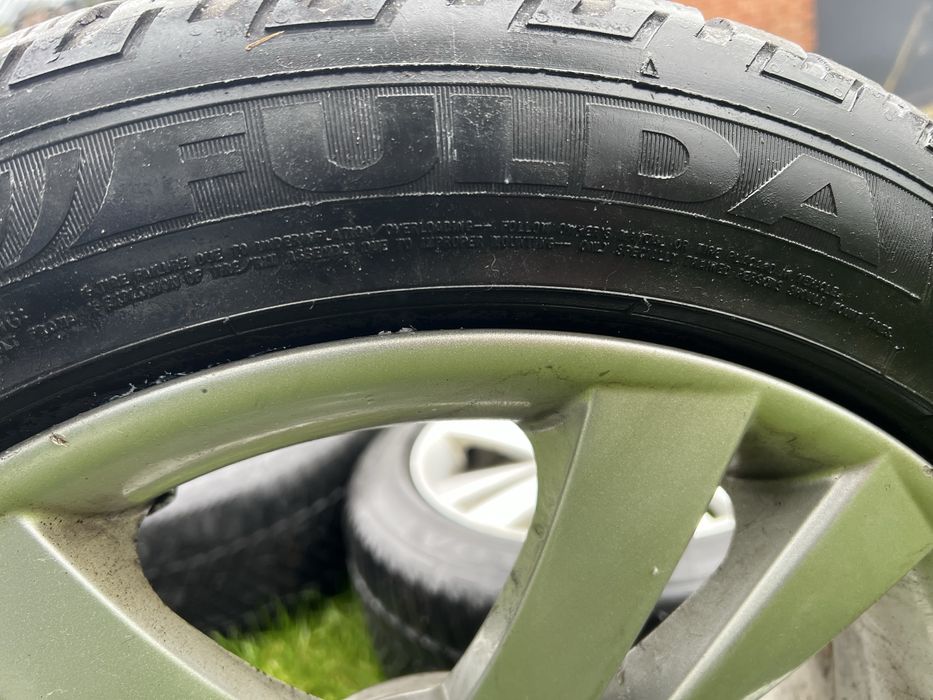 Koła aluminowe 17 5x120 BMW OPEL z oponami zimowymi fulda 225/50 r17