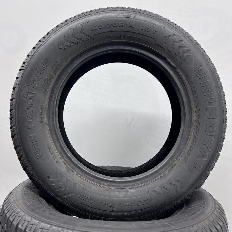 2шт бу літо 185/70/R14 6,8мм Uniroyal The Rain Tyre