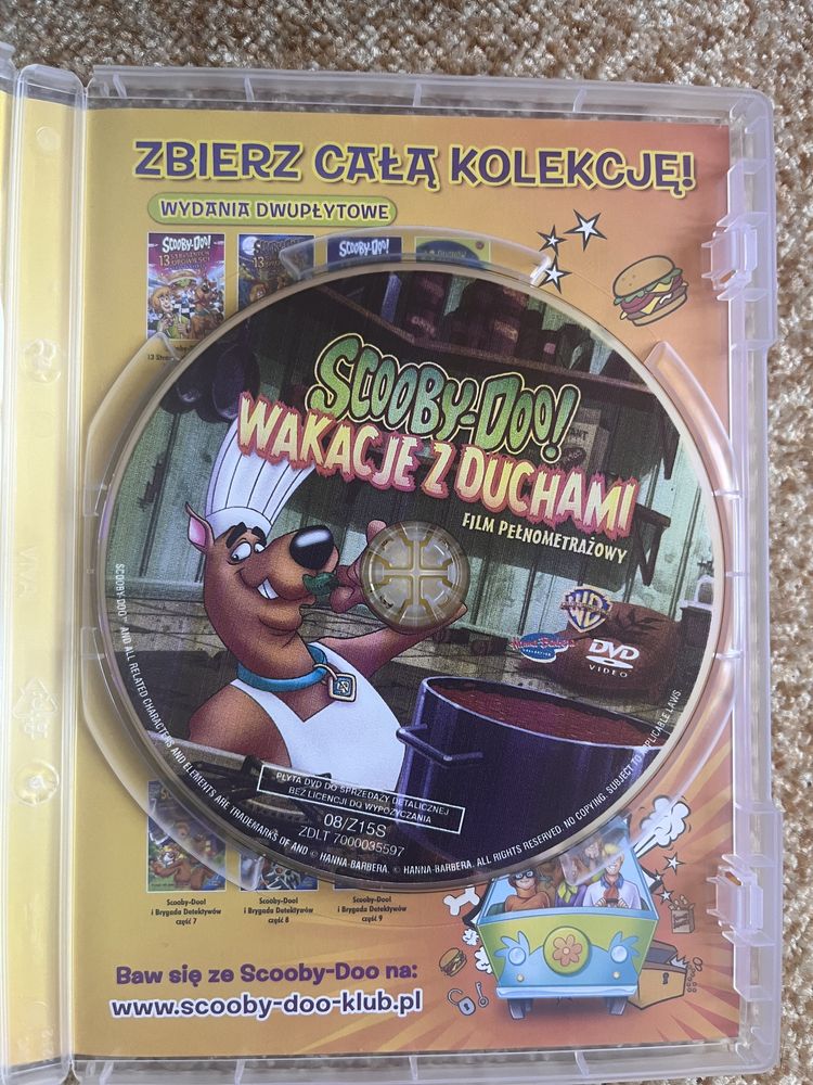 Scooby Doo Wakacje z duchami dvd