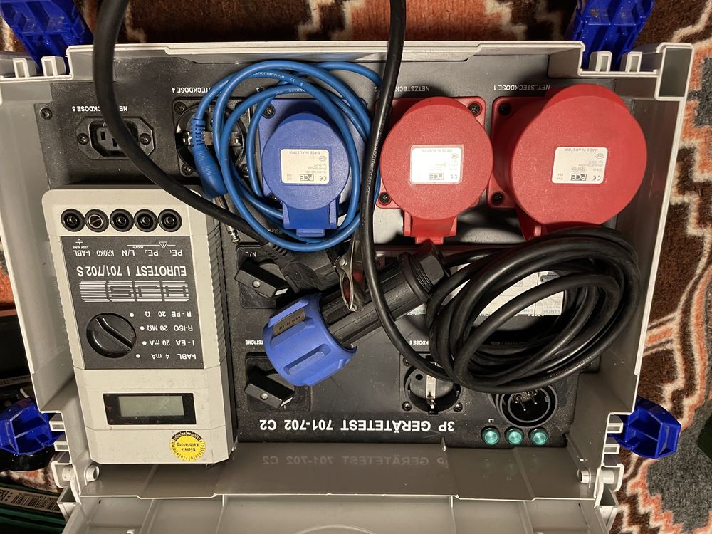 Eurotest 701/702 /S tester prądu różnicowego