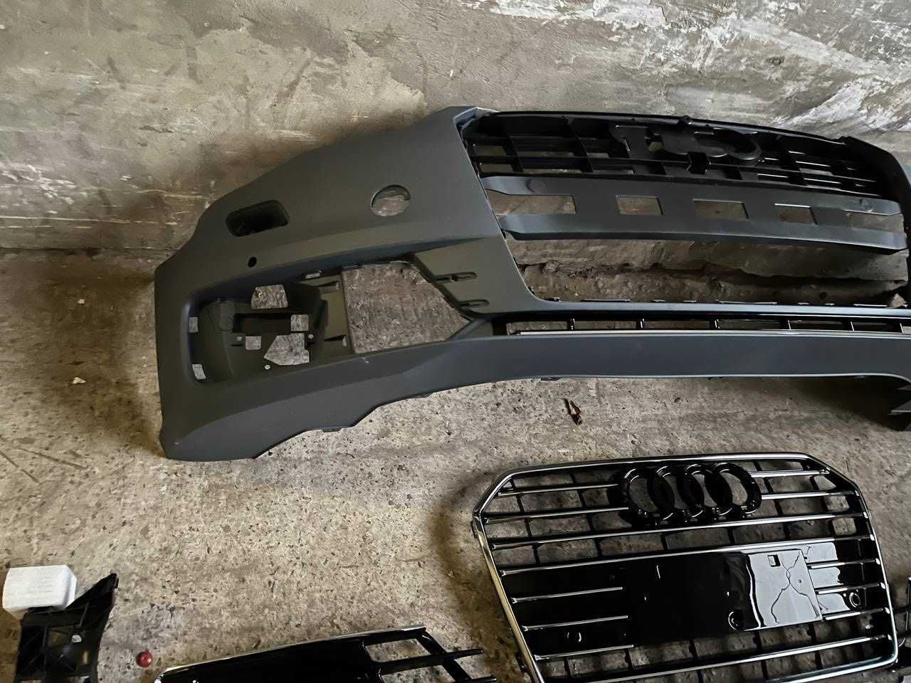 Бампер передній Audi A6 C7 2014 2015 2016 2017 2018