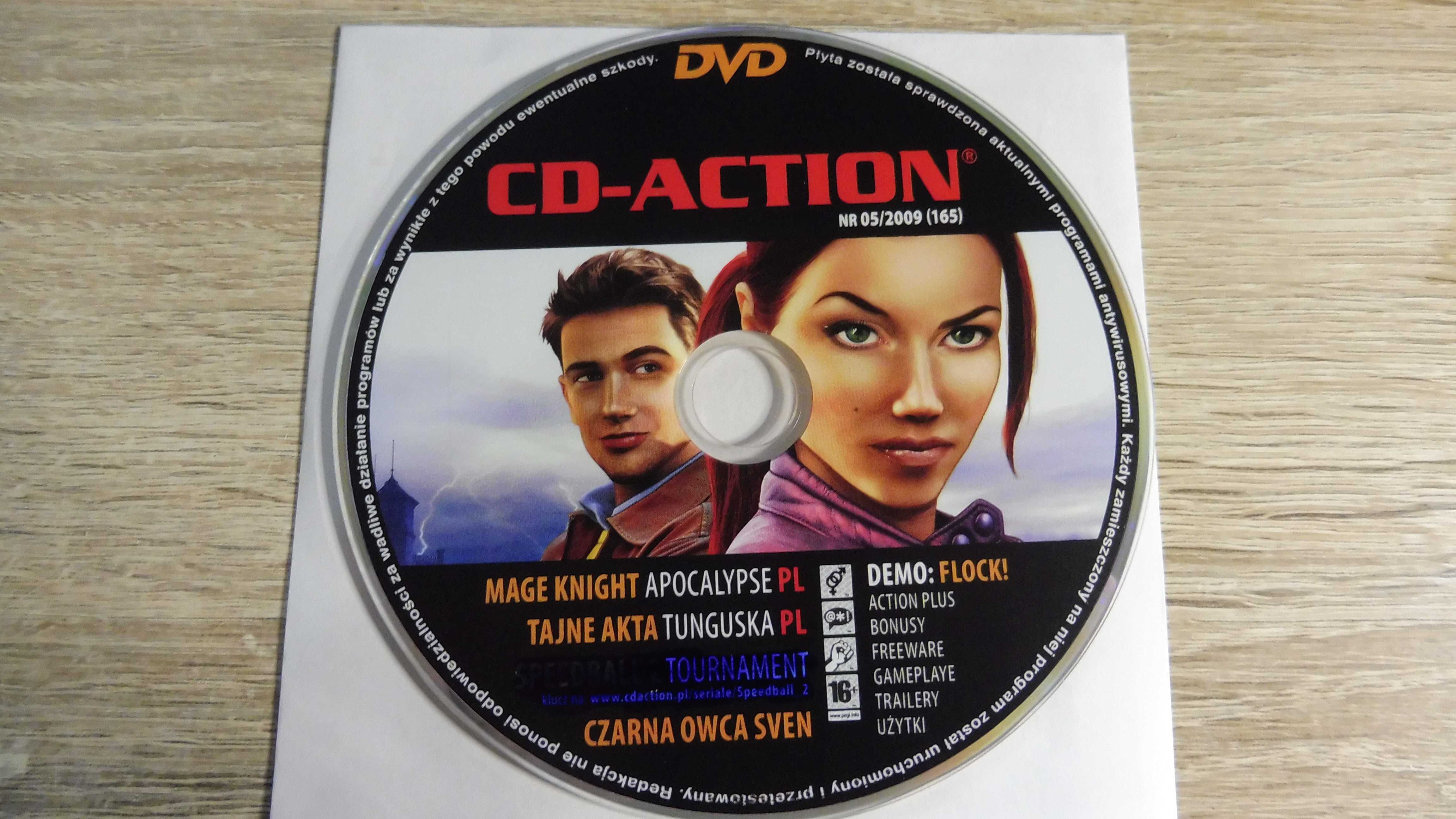 CD Action 05/2009 (165) - Tajne Akta Tanguska, Mage Knight Apocalypse