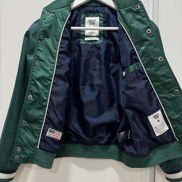 Куртка бомбер usa xs 34 тренд оригінал