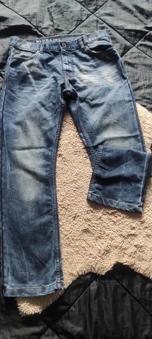 Spodnie jeansowe Blue lng Straight fit 34s