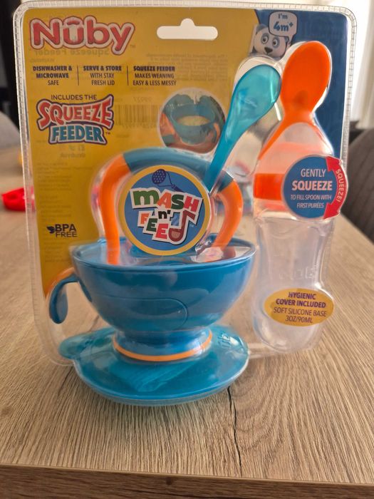 Zestaw do karmienia niemowląt Nuby