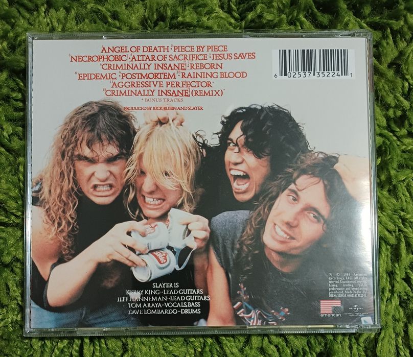 Cd Slayer - Reign in blood