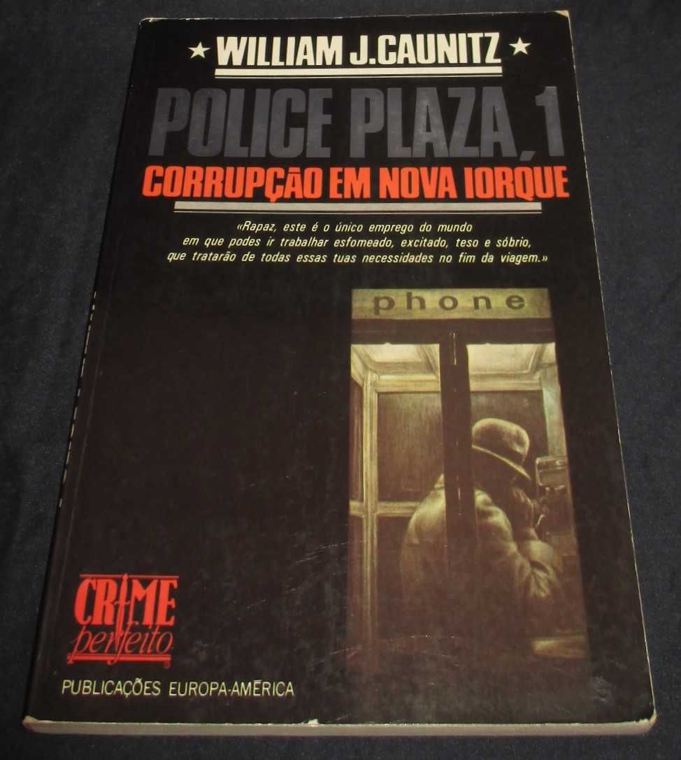 Livro Police Plaza 1 Corrupção em Nova Iorque William J. Caunitz