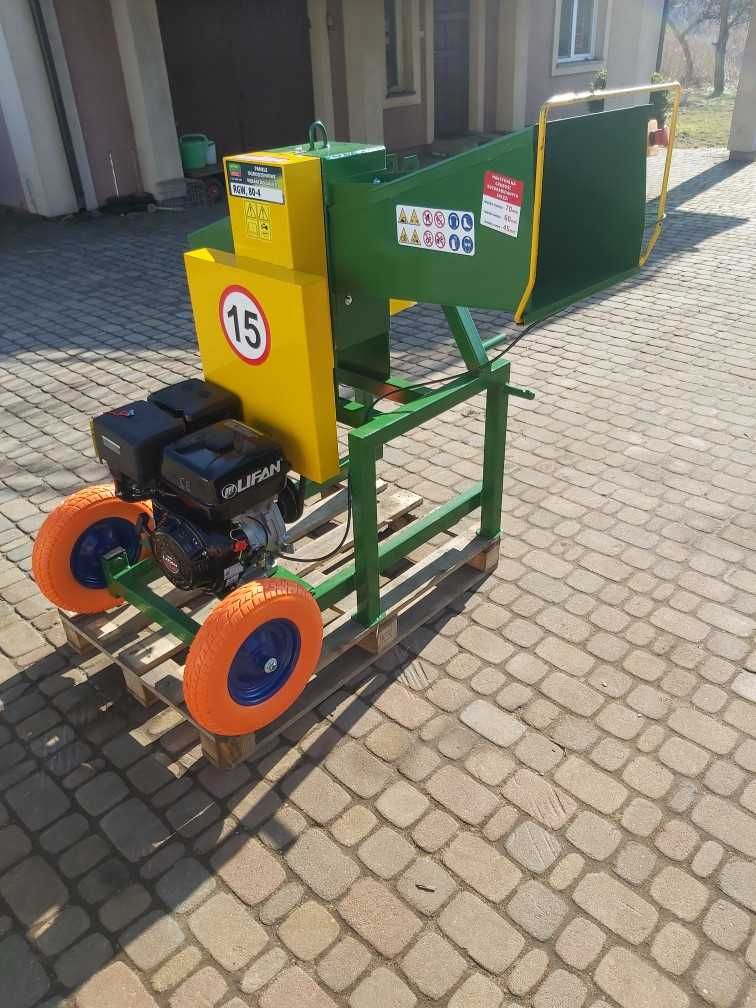 Rębak walcowy do gałęzi RGW-60-2x , rębak jedno-wałowy , Wysyłka