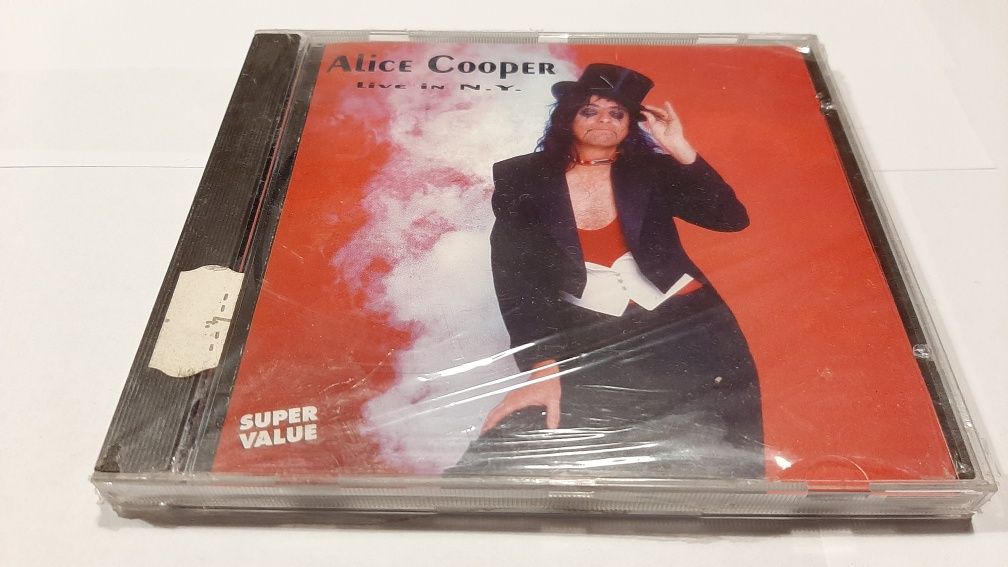 Alice Cooper - Live in N.Y. Płyta CD UNIKATi