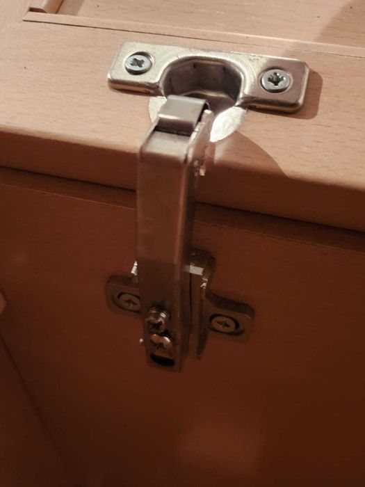 Secretária/Bancada de Apoio em Madeira Clara (Faia)