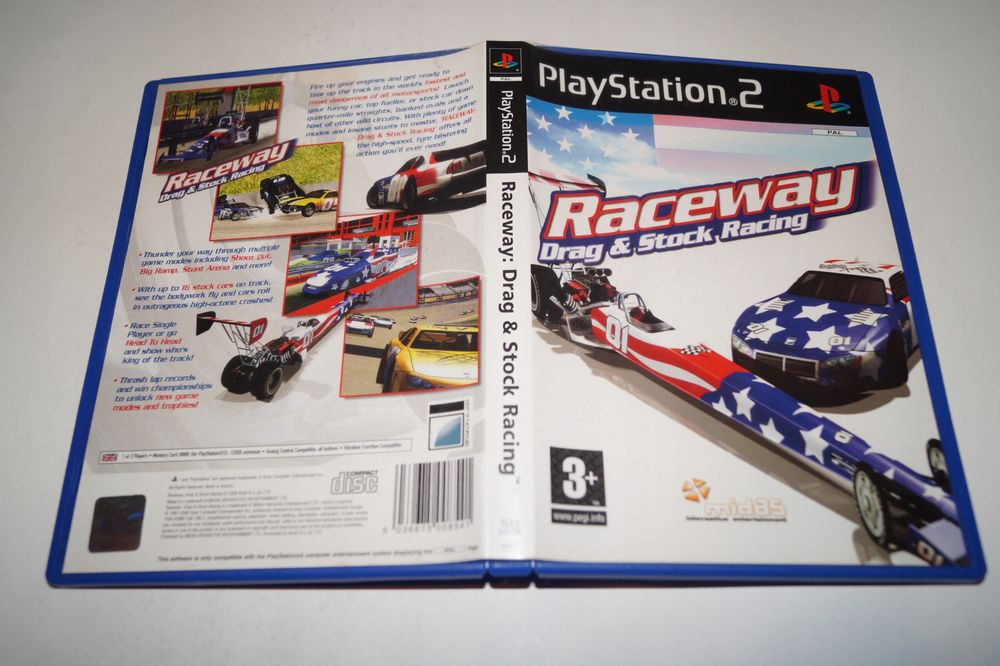 Raceway Drag & Stock Racing Playstation 2 (Ps2) Pudełkowa