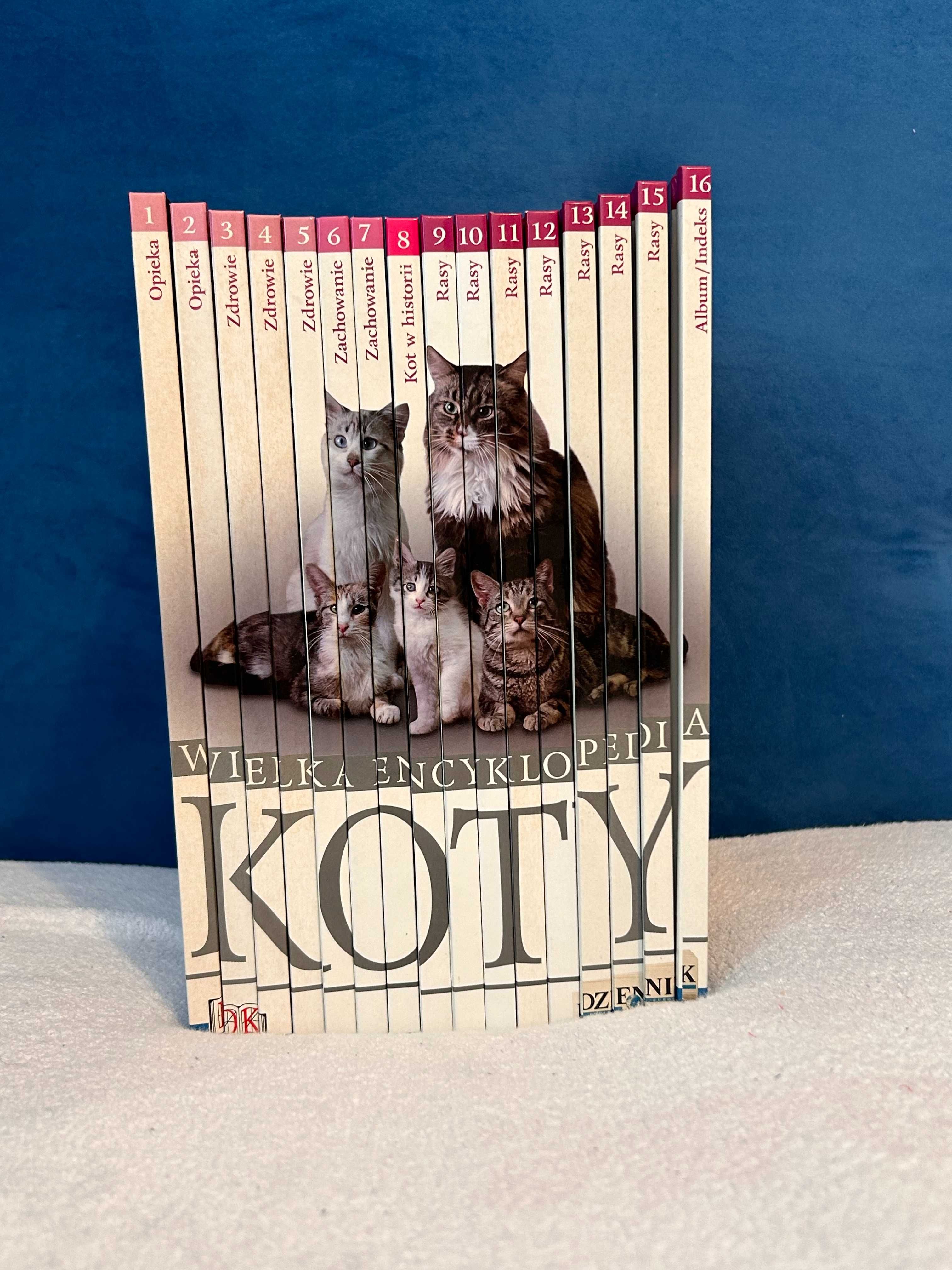 Wielka Encyklopedia Koty 16 tomów