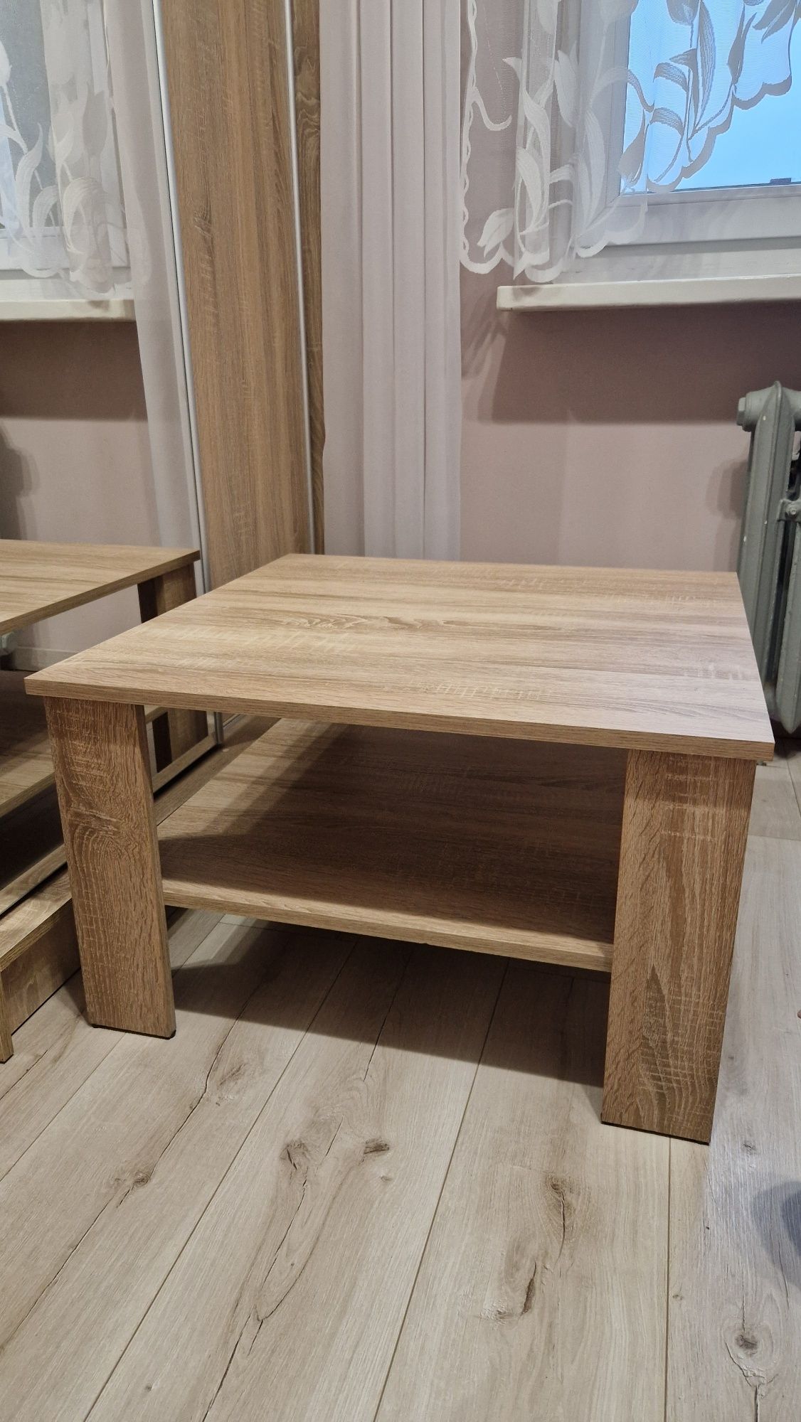 Nowy stolik dąb Sonoma 68x68x41 cm