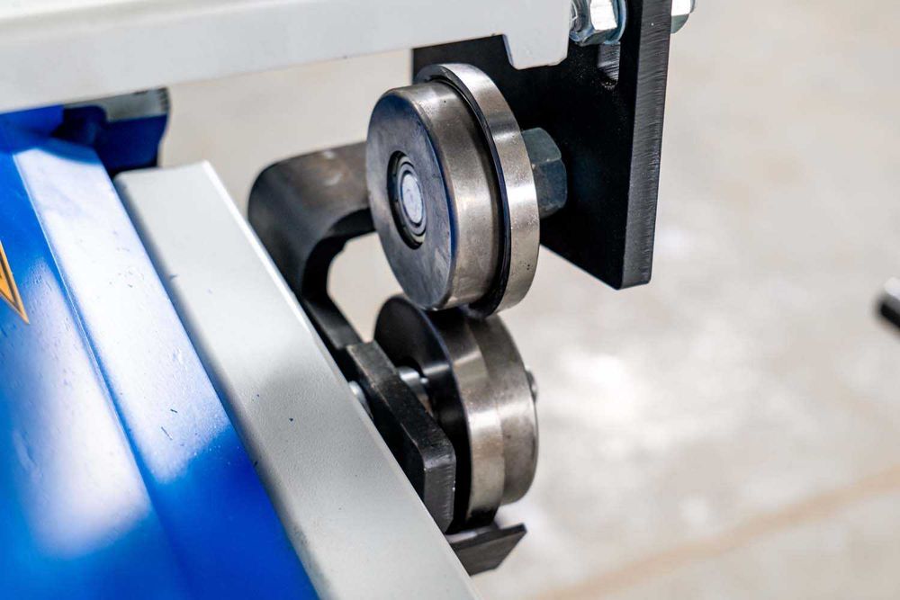 Tania trwała giętarka do blachy 2m z nożem/Zaginarka dekarska M40x2200