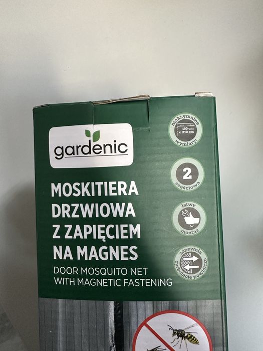 Moskitiera drzwiowa z zapieciem na magnes, balkon, drzwi