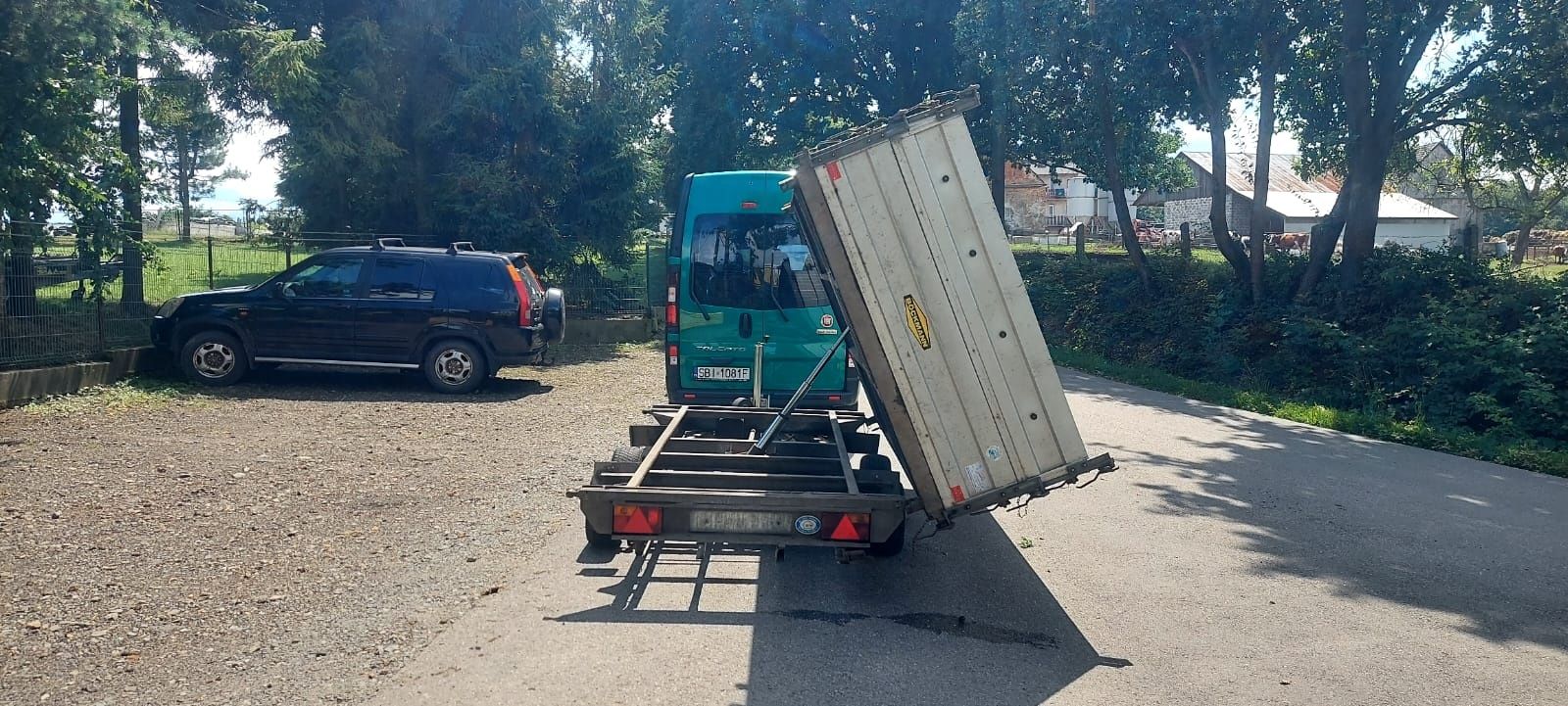 Przyczepa BOECKMANN,Kiper,wywrotka3strony,2700kg