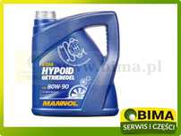 Olej do przedniego mostu MANNOL HYPOID GL-5 80W90 LS 4L