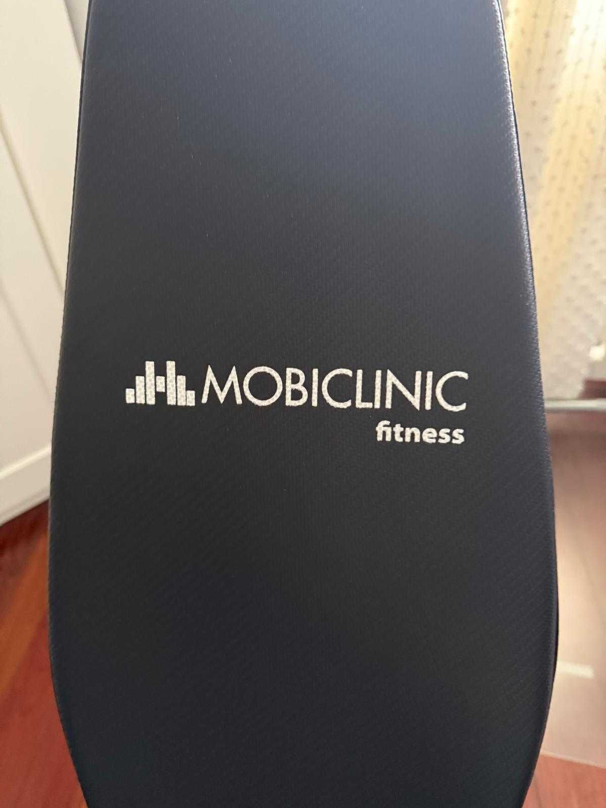 Banco de Musculação Mobiclinic + Conjunto de Pesos 50kg, Como Novo