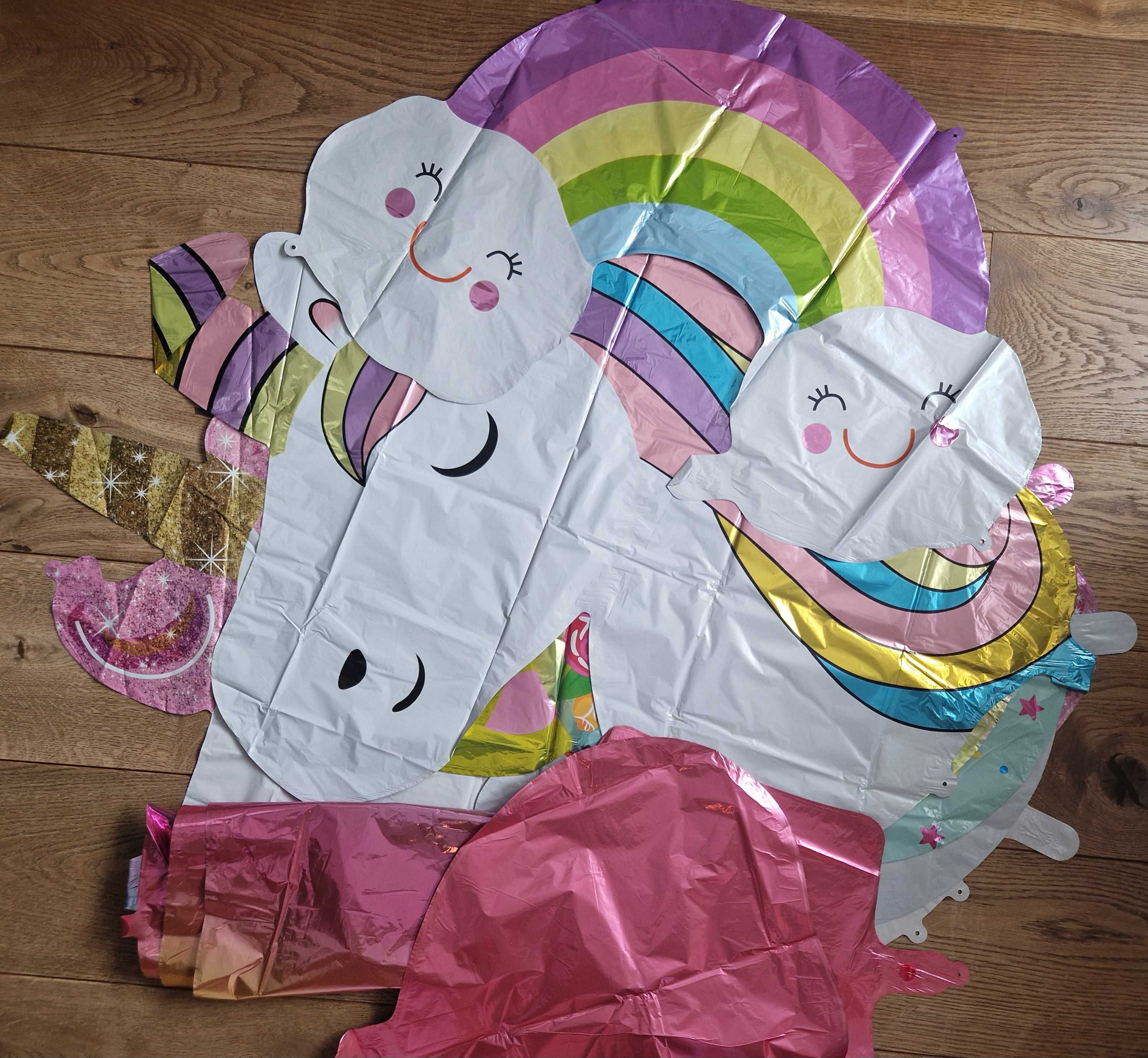 Dekoracja na 5 urodziny dla dziewczynki, balon , jednorożec, 5 lat,