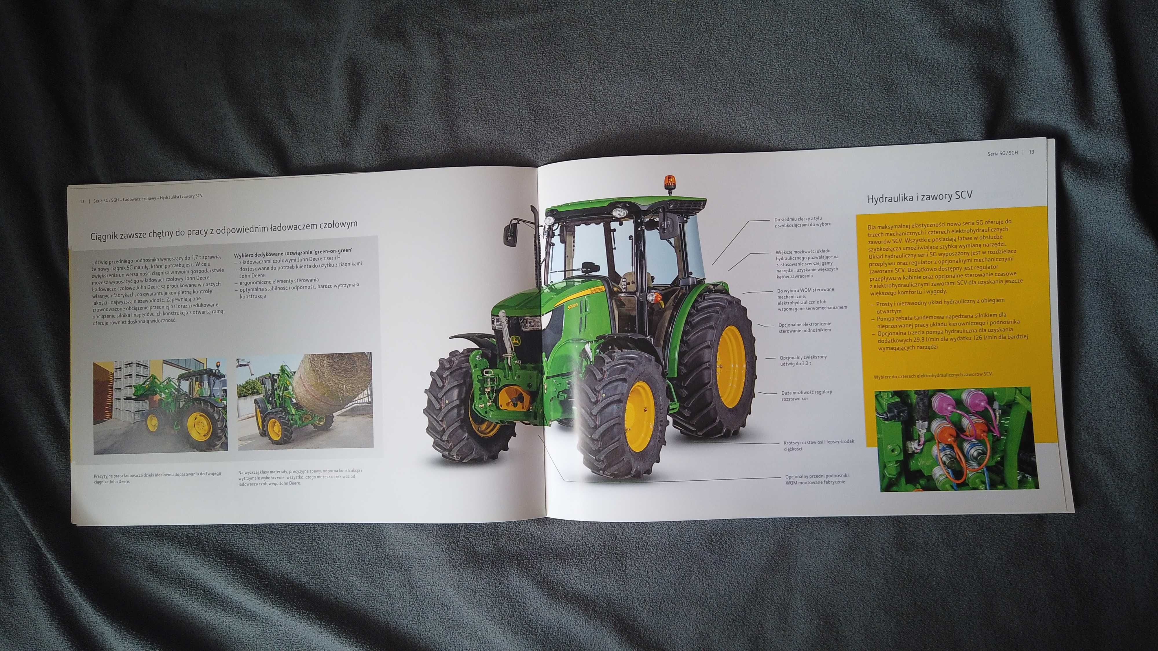 Prospekt John Deere 5G 5GH PL