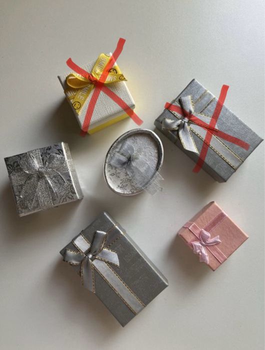 Подарочная упаковка для ювелирных украшений