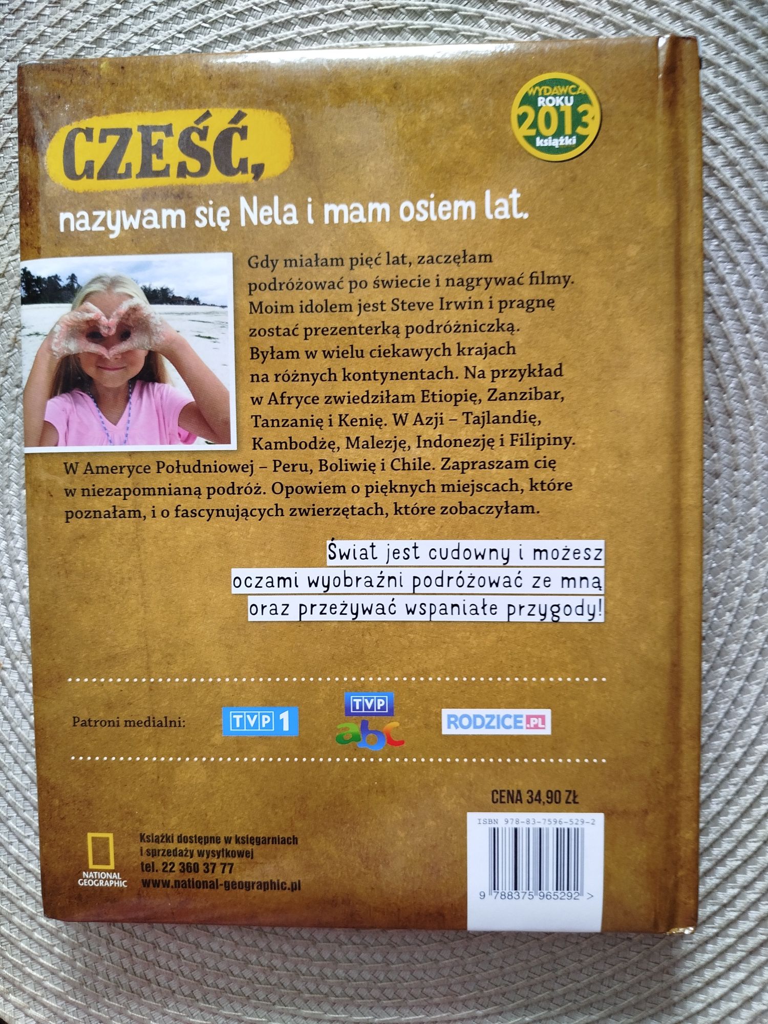 Książka 10 niesamowitych przygód Neli National Geographic