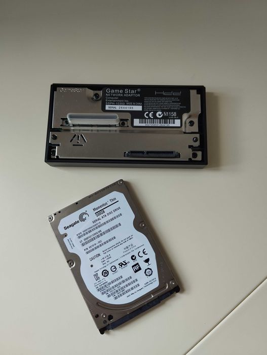 Sony PlayStation 2 HDD адаптер Bitfunx + HDD 500 Gb