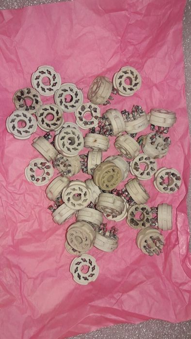 Панельки керамические для радиоламп