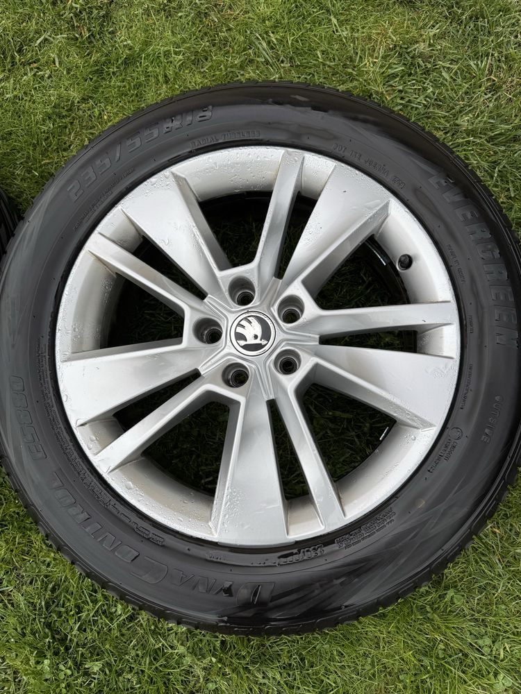 Koła , felgi skoda kodiaq 235/55 r18